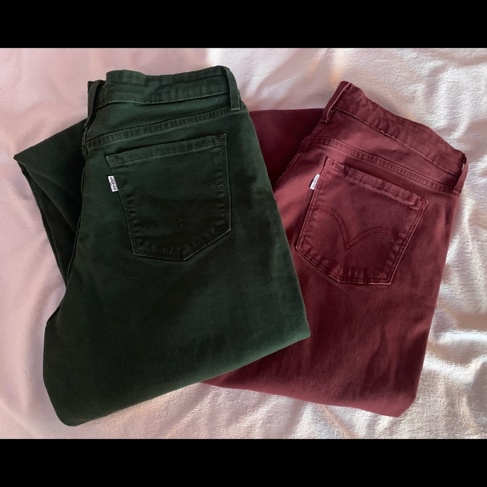 LEVI’S 505 Straight Jeans (2) Bundle Women’s SZ 30